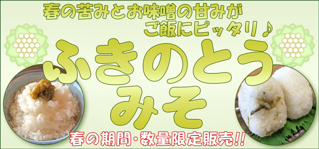 春の皿には苦味を盛れ。ふきのとうの苦みと味噌の甘みが温かいご飯にピッタリ。春限定・数量限定の「ふきのとうみそ」