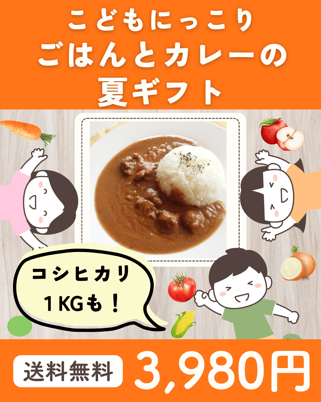 ごはんとカレーの夏ギフト